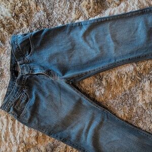 Calvin Klein Mens Bootcut Jeans Blue Denim